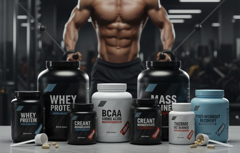 لیست انواع مکمل های بدنسازی